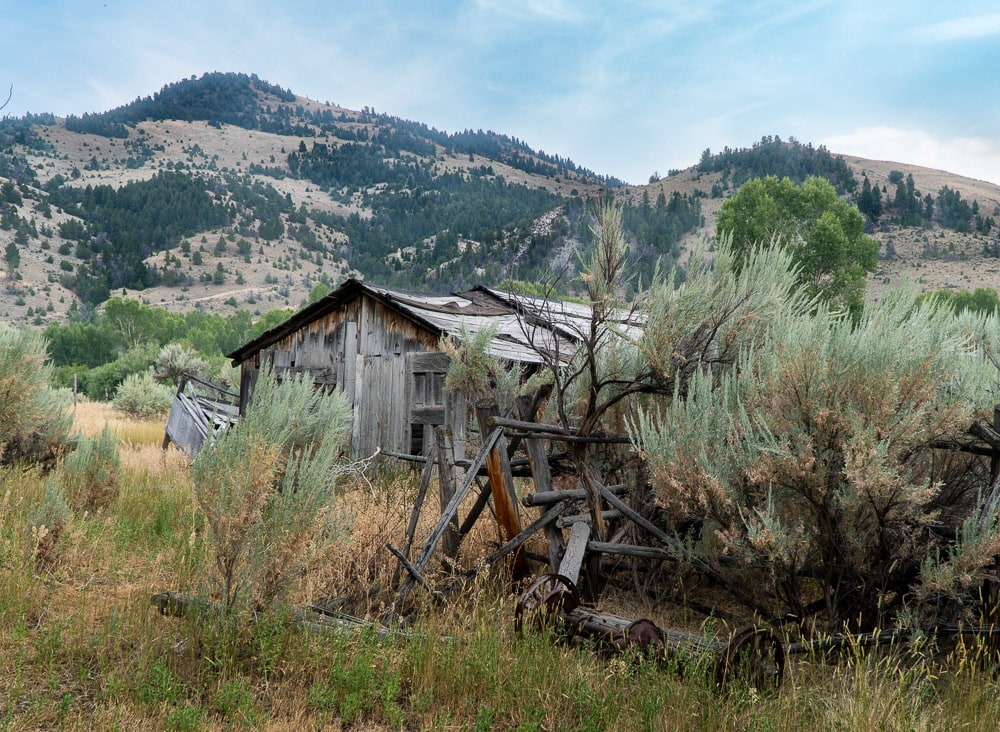 Rural Landscapes - Abandoned Farmstead - Bannack, Eastern Idaho