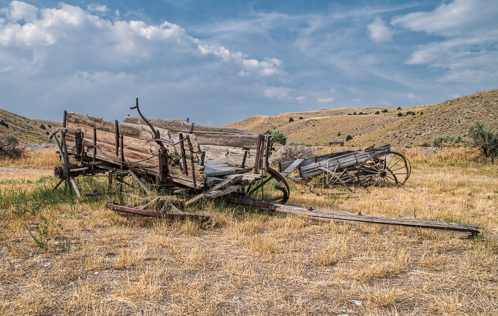Rural Landscapes - Old Pioneer Wagon