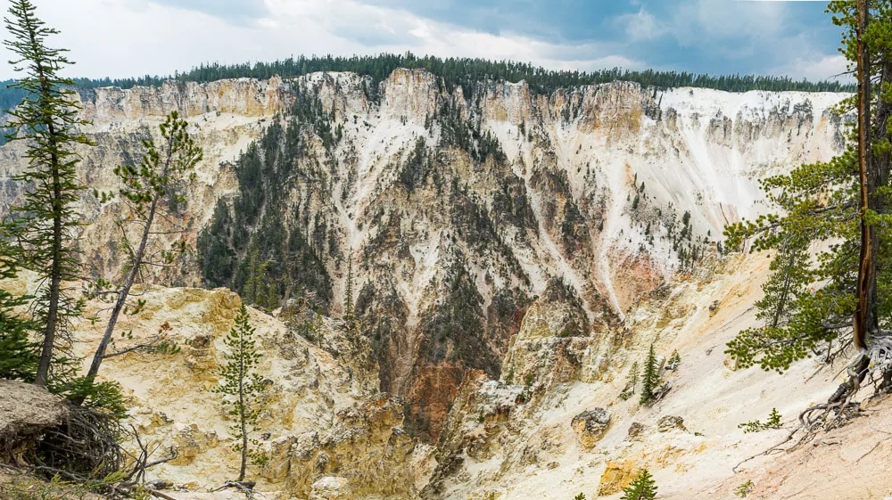 Yellowstone Canyon from Point Sublime